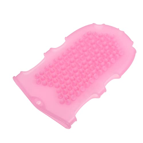 MOTHNUR Cepillo Corporal de Forma de Guante Exfoliante y Masajeador Ergonómico para Ducha Suave y Duradero para Limpieza y Cuidado Corporal