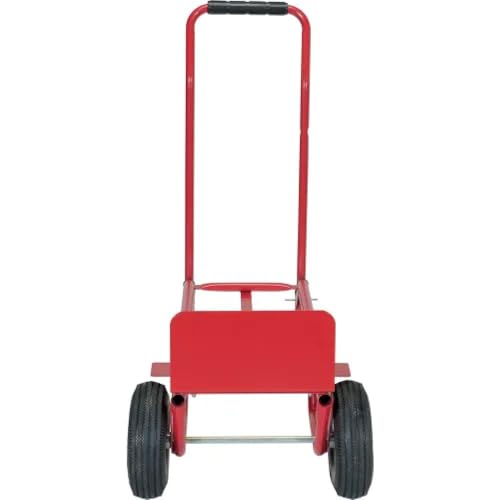 Carretilla convertible de acero 2 en 1 con ruedas neumáticas miniatura 4