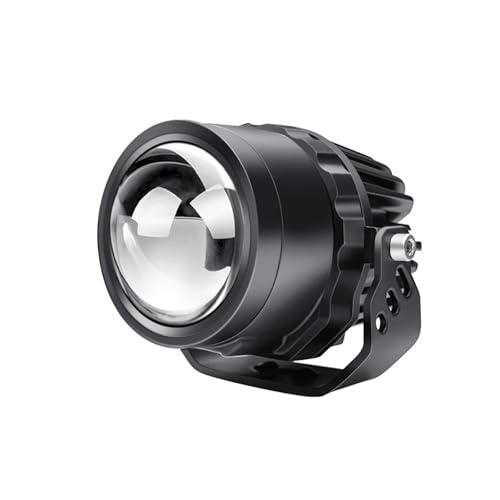 Phare universel moto projecteur LED 32W noir pour motos et vélos