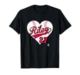 Austin Riley Baseball Heart Gameday T-Shirt