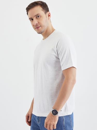 Image of Pivl Men's Summer Striped Style Trendy t Shirt