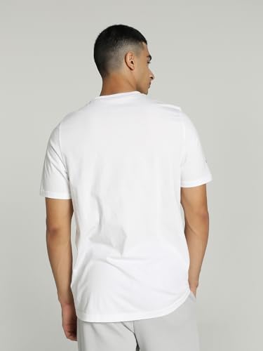 Image of Puma Men's Cotton Printed Regular Fit T-Shirt