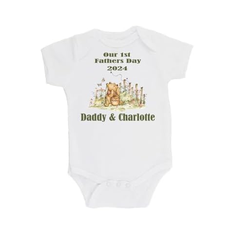 My First Father's Day BabyGrow Outfit Cover