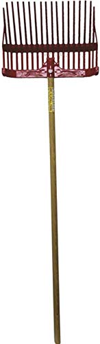 FORTEX INDUSTRIES 1308140 Superfork Plastic Stall Fork, Red