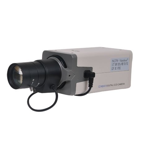 Videosecu Cctv Surveillance Camera Built-In 1/3'' Effio Ccd 700Tvl Zoom Security Camera With Power Supply, 6-60Mm Varifocal Lens And Camera Bracket Sc70 Csr #TOP3