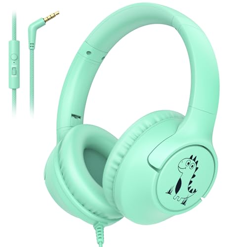 �R�[�h�t���q���p�w�b�h�t�H���A���ʐ���85/94dB�A�L���I�[�o�[�C���[�w�b�h�t�H�� �}�C�N�t���L�b�Y/�{�[�C�Y/�K�[���Y�p�A����5�t�B�[�g�̗��܂Ȃ��R�[�h�A�X�e���I�T�E���h3.5mm�v���O�AKindle�^�u���b�g�X�N�[���p�A�O���[��