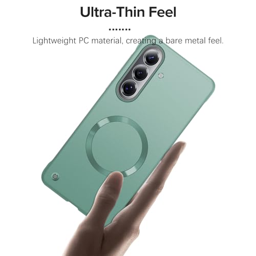 Coque Samsung S26 Plus légère verte pour une utilisation quotidienne sans encombre