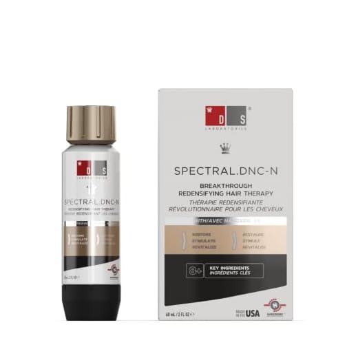 Spectral.DNC-N Tratamiento anticaída de DS Laboratories, Ayuda a reducir la caída del cabello y estimula el crecimiento del cabello, Fórmula con Nanoxidil 5% (60ml)