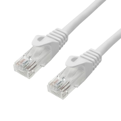 ホーリック LANケーブル UTP カテゴリー6A 30cm ホワイト LC03-112RW（Amazon）