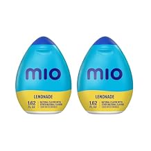 MiO Liquid Water Enhancer - makes 24 servings + Vitamins, 1.62 oz each, Lemonade, Pack of 2