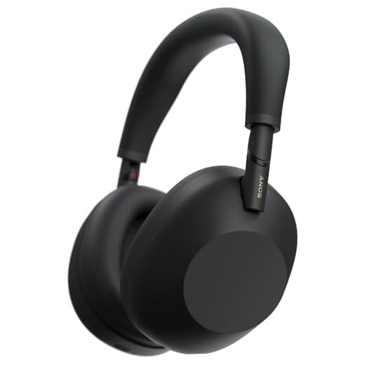 Sony WH-1000XM6 Flagship Noise Cancelling Over-Ear Wireless Bluetooth Kopfhörer, Signature Hi-Res Sound, Ultimativer Komfort, Faltbares Design, Langlebige Hülle, 30 HR Akku, iOS & Android - Schwarz