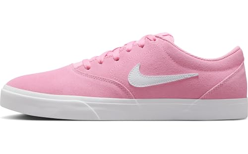 Nike IB2750-600 Charge Suede Men Pink Rise/White-Pink Rise-White UK 4.5