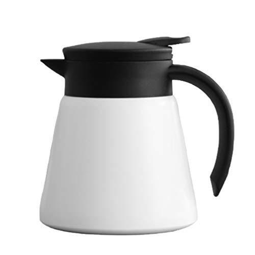 Jarra a vácuo YARNOW 650 ml isolada a vácuo de aço inoxidável garrafa térmica de café de parede dupl