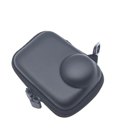 For Insta360 GO Ultra ���[�|�[�` Insta360 GO Ultra �p �J�����P�[�X �ϏՌ� EVA�n�[�h�P�[�X �u���b�N �g�уP�[�X (�u���b�N)