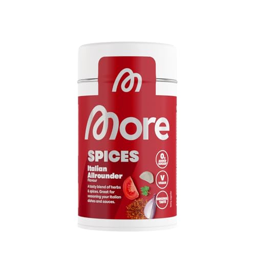 MORE Not Spices Italian Allrounder 110 g Würzende Mischung mit Meersalz Tomate Paprika und Basilikum