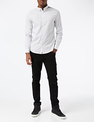 ARMANI EXCHANGE Print, Long Sleeve, Slim Fit