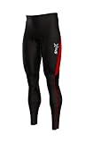 Sparx Men's Super Roubaix Thermal Cycling Tights Legging Outdoor Riding Cool Max Padded (Neon Green, 2XL)