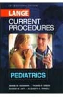 Current Procedures: Pediatrics 0071100504 Book Cover