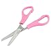 Aexit Plastic Handle Hand Tools Stainless Steel Scissors Cutting Scissors & Shears Tool Pink