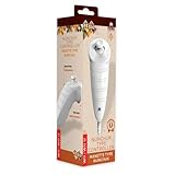 Manette type nunchuk de colorie blanc.