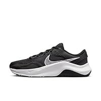 Nike Women's Legend Essential 3 Next Nature Workout Shoes, Black/White, US 5.5 [Warehouse]