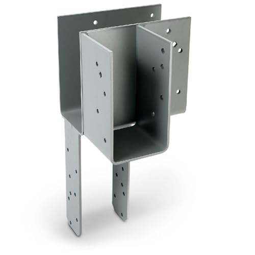 Simpson Strong-Tie ECCLRQ464HDG - L-Shape End Column Cap for 4X Beams, 6X Post w/SDS