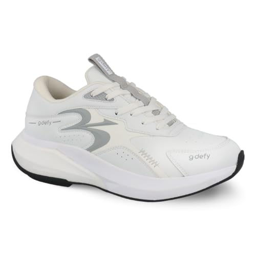 G-DEFY ZenWalk Men’s Energy, Performance Shoe | Slip-On Comfort with Triple-Density, Advanced VersoShock® Sole Technology for Pain Associated with Running, Walking & Prolonged Standing | Arch Support | Diabetic Shoes | Wide Shoes | Support for Plantar Fasciitis