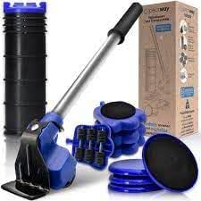 Lot De 5 Roues élévateur De Meubles – Capacité 150 Kg – Pour Déplacer Canapés, Armoires – Outil De Déménagement