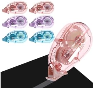 Walmart 8 Pack Crafters Double Sided Bond Tape Roller, Permanent