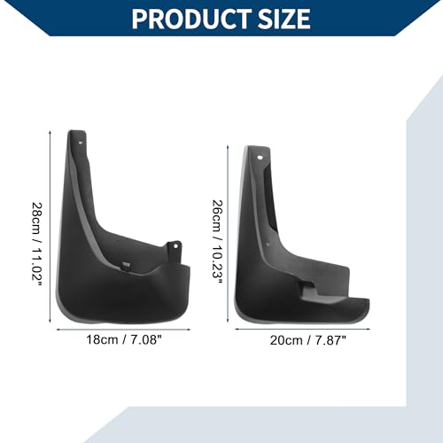 Image of Mud Flaps Splash Guards W /Mount Accessories for Toyota Corolla LE 2003-2006 Front and Rear Mud Guards 1 Set