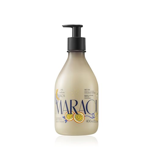 natura - Ekos Maracujá Nature of Dreams Body Lotion - Calming Lotion - 24 Hours of Hydration - Essential Fatty Acids - Vegan Skin Care - Brazilian Beauty Secrets - Body Care - 13.5 fl oz (400ml)