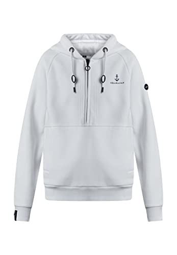 Sweat à capuche zippé femme acalmar contre coups de froid