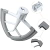 NieKe 4.5-5 Quart Flex Edge Beater, Compatible for KitchenAid Tilt-Head Stand Mixer Accessory Replacement Mixer Paddle Attachment