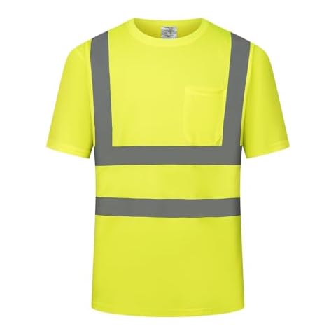 wefeyuv High Visibility Safety Shirt Cover