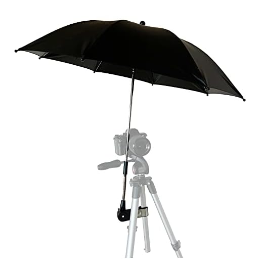 Tripod Umbrella, Blocks Rain/Sunlight for Outdoor Photographing/Filming Or Shading for Studio Photographing/Filming
