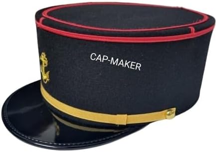 French Kepi of Non-commissioned Officer of Colonial Troops or Marine Corps Blue