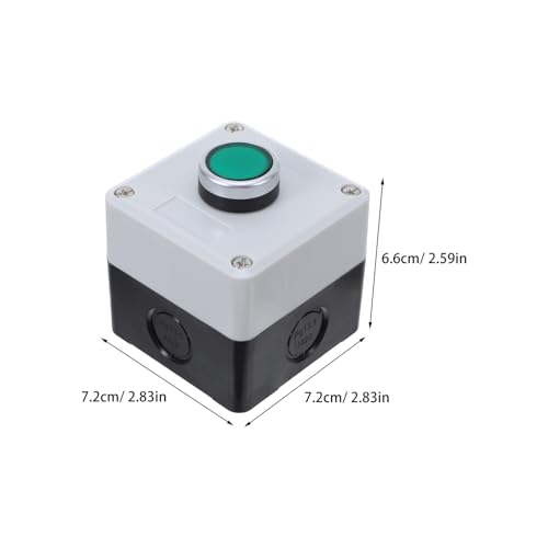 Caja de interruptor pulsador para control de maquinaria en interiores y exteriores 2
