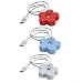 Imagen de Spelonify Difusor de escritorio Humidificador USB portátil Forma de flor Silencioso Pequeño Coche Oficina Hogar Aromaterapia Espacio Personal Hidratador Botón Operación Blanco Azul Rojo