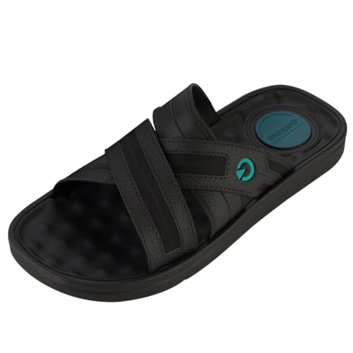 Qual a Melhor Sandália Masculina de 2025? Melhores Ranking 4 Chinelo Masculino Slide Cartago Alabama Cor:Preto;Tamanho:40