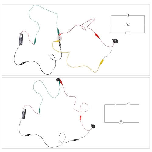Sntieecr Electric Circuit Kit for Kids Ages 8-12, Electrical Circuits Science Project, Educational STEM Kits, Montessori Learning Kits Set for Kids, DIY STEM Engineering Project - Image 7