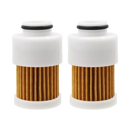 Filtro de combustible fueraborda compatible con Yamaha F60TLRD, F75TLRD y F90TLRD, 2 piezas