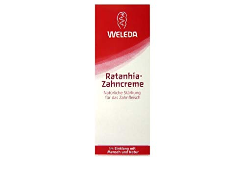 Weleda Ratanhia Zahncreme vegan 75 ml