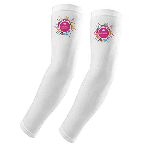 Guante con protección solar UV Carnaval de Venice con diseño artístico de corona