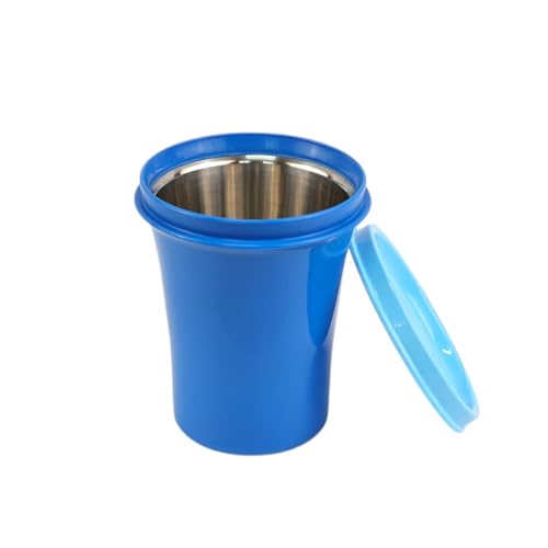 Image of SignoraWare Monarch Stainless Steel Tumbler | Airtight & Leakproof | Easy to Carry & Clean | Ideal for Cold Beverages | Perfect for Office, School, Home & Outdoor Use (400ml | Blue)