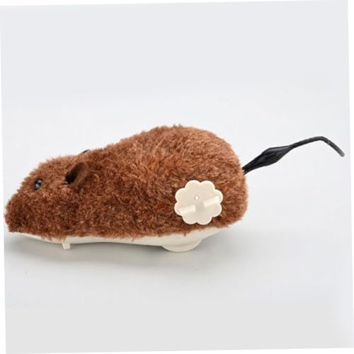 Ratón de cuerda para gatos Toddmomy peluche interactivo pack de 8 3