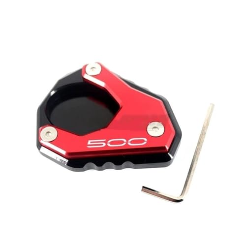 Béquille moto qui s'enfonce ? Solution avec l'extension aluminium Z500 NINJA500