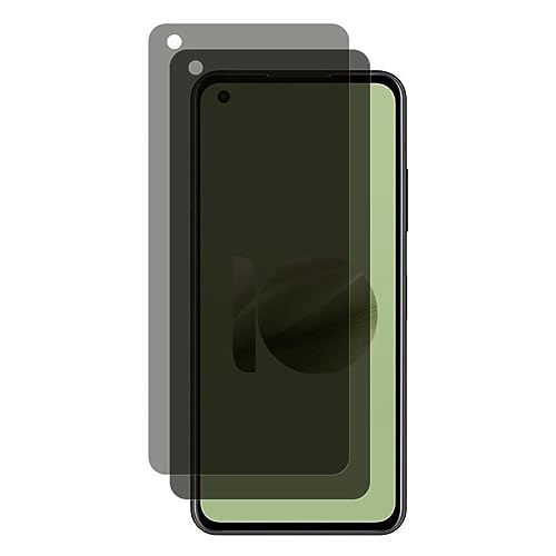 AISELAN 2 PCS Privacy Screen Protector for ASUS Zenfone 10 Tempered Glass Protective Film 9H-Hardness Anti-Scratch Anti-Peeping Case Friendly (Anti-Spy)