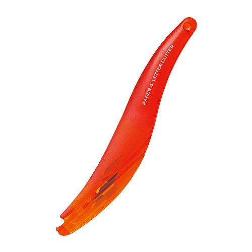 Fini les enveloppes déchirées grâce au coupe-papier Midori rouge pour une ouverture propre