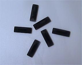 Jet SWAROVSKI Rhinestone FlatBack BAGUETTE 15X5mm