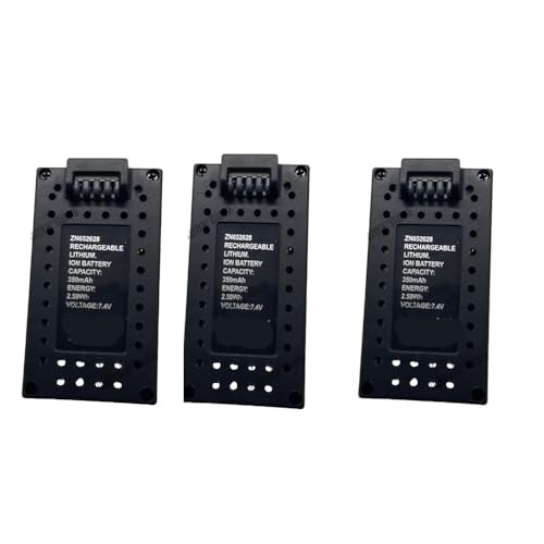 Compatible For RC ERA C138 C138 PRO RC Helicopter 350mAh Lipo Battery Spare Parts(3pcs)